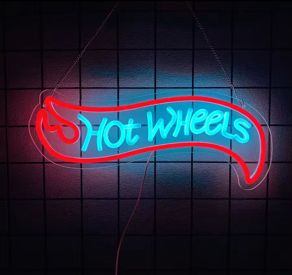 Neon HOT WHEELS