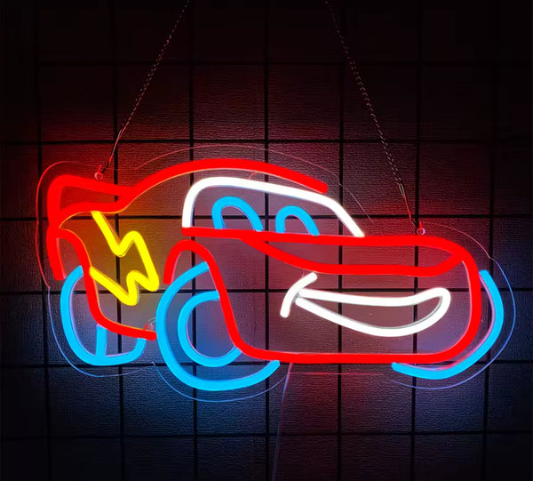 Neon Zygzak Mcqueen