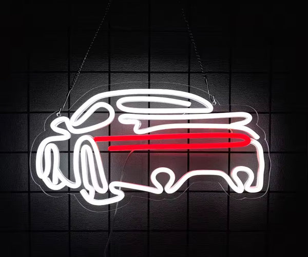 Neon Porsche