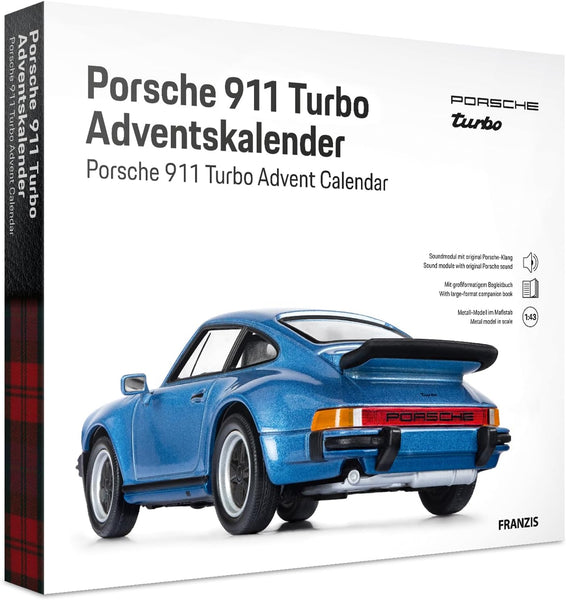 🚗 Kalendarz adwentowy Porsche 911 Turbo – zbuduj legendę dzień po dniu!