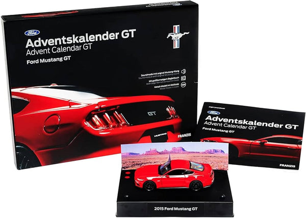 🐎 Kalendarz adwentowy Ford Mustang GT – zbuduj legendę amerykańskiej motoryzacji!