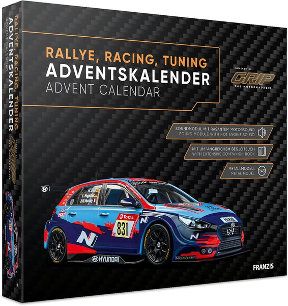 🏁 Kalendarz adwentowy Hyundai i30 N TCR – stwórz własny samochód wyścigowy!